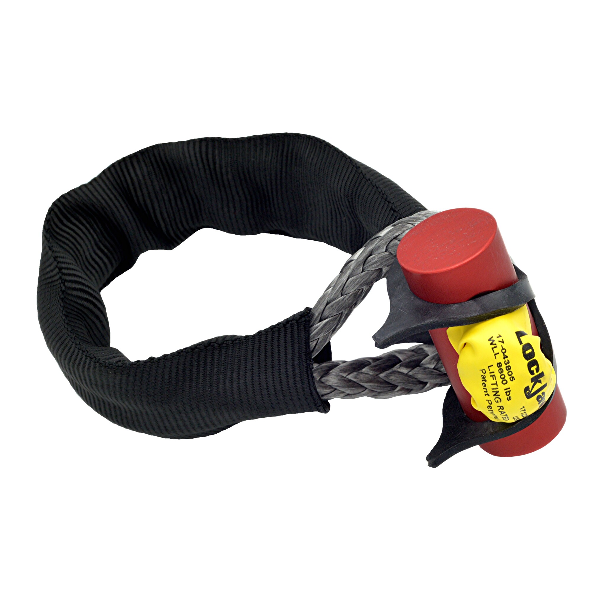 LockJaw, Flexible Synthetic Soft Shackle, Lifting Rated, Working Load Limit 8600 lb, Model# 17-043805